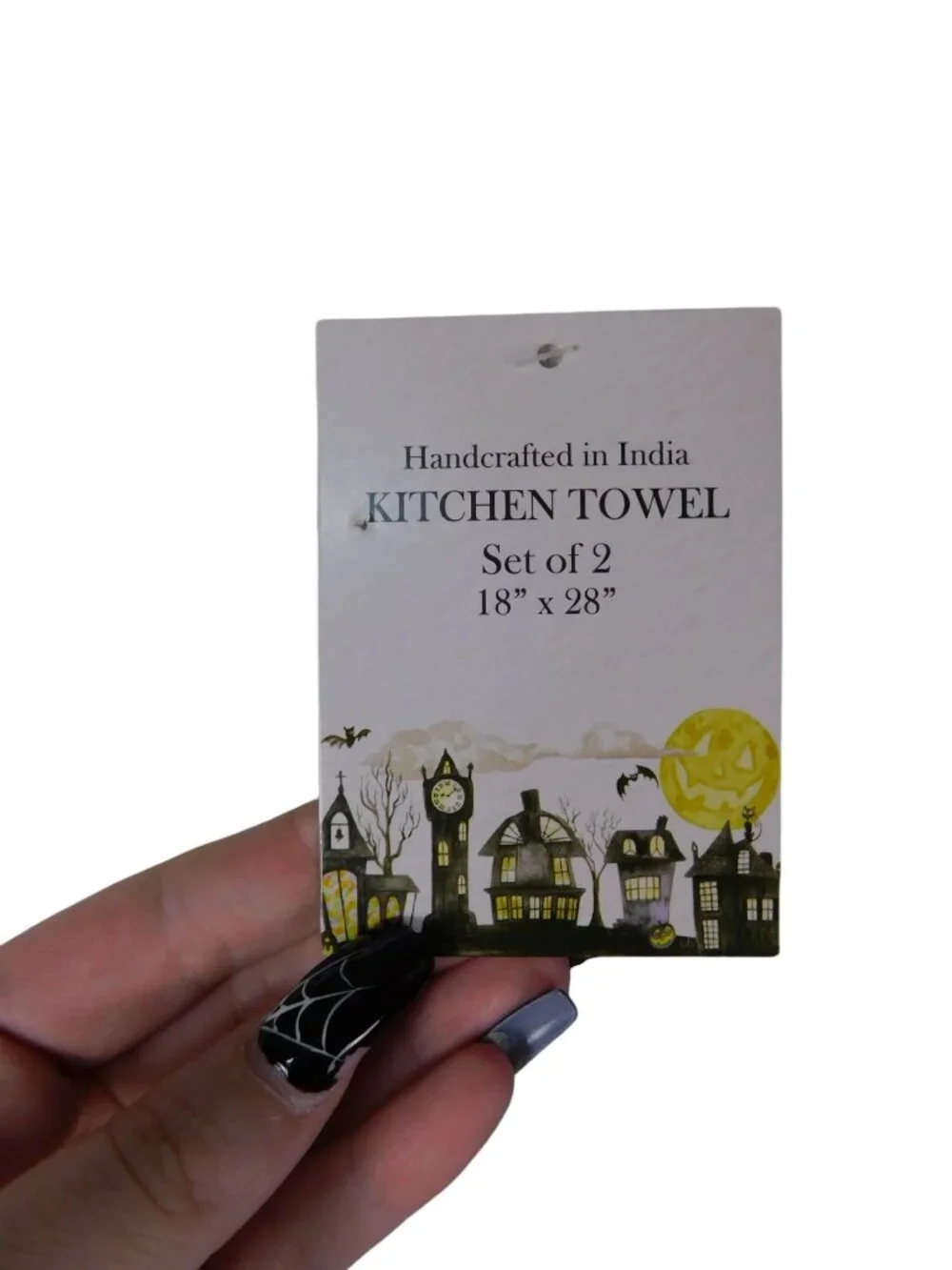 This Witch Can Cook Embroidered Kitchen Towel Set Of 2 Halloween Decor 18x28 Inc